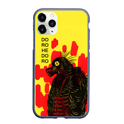 Чехол iPhone 11 Pro матовый Dorohedoro Magician Killer, цвет: 3D-серый