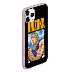 Чехол iPhone 11 Pro матовый Onizuka, цвет: 3D-розовый — фото 2