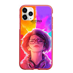 Чехол iPhone 11 Pro матовый Life Is StrangeTrue Colors, цвет: 3D-красный