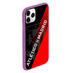 Чехол iPhone 11 Pro матовый АТЛЕТИКО МАДРИД ATLETICO, цвет: 3D-фиолетовый — фото 2