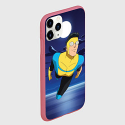 Чехол iPhone 11 Pro матовый Марк Грэйсон Неуязвимый, цвет: 3D-малиновый — фото 2