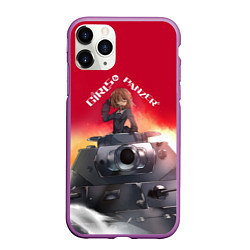 Чехол iPhone 11 Pro матовый Girls und Panzer Девушки и танки z