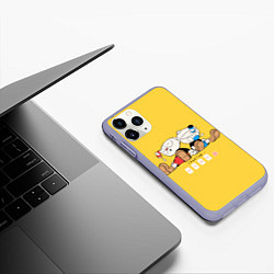 Чехол iPhone 11 Pro матовый Loading Cup, цвет: 3D-светло-сиреневый — фото 2