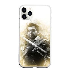 Чехол iPhone 11 Pro матовый Adam, цвет: 3D-белый