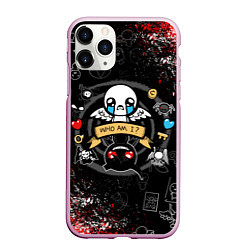 Чехол iPhone 11 Pro матовый The Binding of Isaac ИСААК, цвет: 3D-розовый