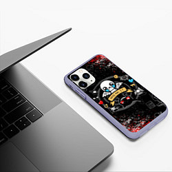 Чехол iPhone 11 Pro матовый The Binding of Isaac ИСААК, цвет: 3D-светло-сиреневый — фото 2