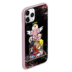 Чехол iPhone 11 Pro матовый The Binding of Isaac ИСААК, цвет: 3D-розовый — фото 2