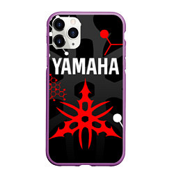 Чехол iPhone 11 Pro матовый YAMAHA ЯМАХА МОТОСПОРТ