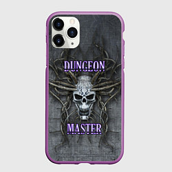 Чехол iPhone 11 Pro матовый DM Dungeon Master SKULL, цвет: 3D-фиолетовый