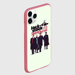 Чехол iPhone 11 Pro матовый Карты, деньги, 2 ствола, цвет: 3D-малиновый — фото 2