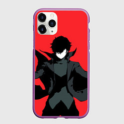 Чехол iPhone 11 Pro матовый Чёрный Рэн