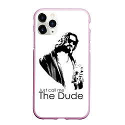 Чехол iPhone 11 Pro матовый Just call me the Dude