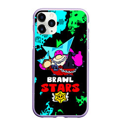 Чехол iPhone 11 Pro матовый Плохиш Базз, Buzz Brawl Stars