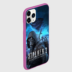 Чехол iPhone 11 Pro матовый Сталкер 2 Сердце Чернобыля DE, цвет: 3D-фиолетовый — фото 2