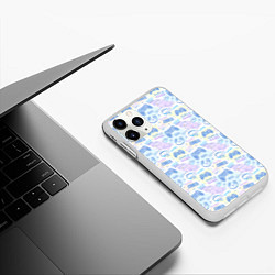 Чехол iPhone 11 Pro матовый Игры, цвет: 3D-белый — фото 2