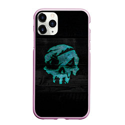 Чехол iPhone 11 Pro матовый Skull of pirate