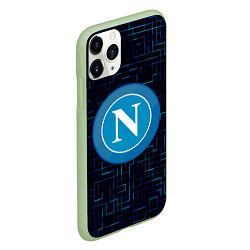 Чехол iPhone 11 Pro матовый Napoli, цвет: 3D-салатовый — фото 2