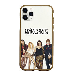 Чехол iPhone 11 Pro матовый Maneskin, цвет: 3D-коричневый