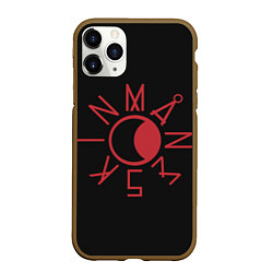 Чехол iPhone 11 Pro матовый Maneskin Logo