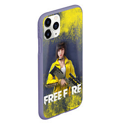 Чехол iPhone 11 Pro матовый GARENA FREEFIRE БАТЛГРАУНД Z, цвет: 3D-серый — фото 2