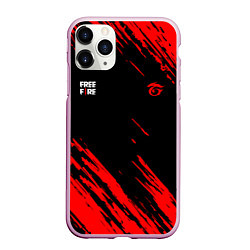 Чехол iPhone 11 Pro матовый FF GARENA Z, цвет: 3D-розовый