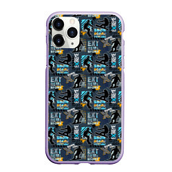 Чехол iPhone 11 Pro матовый SNOWBOARD