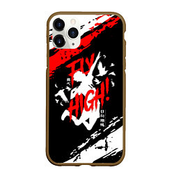 Чехол iPhone 11 Pro матовый FLY HIGH! Haikyu!!