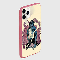Чехол iPhone 11 Pro матовый Angry Elly, цвет: 3D-малиновый — фото 2