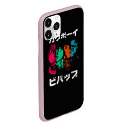 Чехол iPhone 11 Pro матовый Cowboy Bebop, цвет: 3D-розовый — фото 2