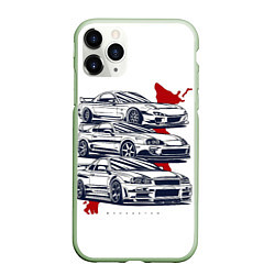 Чехол iPhone 11 Pro матовый JDM LEGEND Ne1t