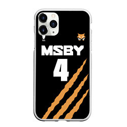 Чехол iPhone 11 Pro матовый 4 MSBY BLACK JACKALS