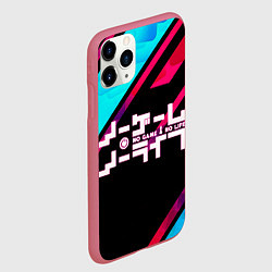 Чехол iPhone 11 Pro матовый NO GAME NO LIFE LOGO, цвет: 3D-малиновый — фото 2