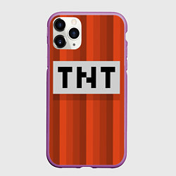 Чехол iPhone 11 Pro матовый TNT, цвет: 3D-фиолетовый