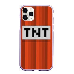 Чехол iPhone 11 Pro матовый TNT, цвет: 3D-светло-сиреневый