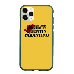 Чехол iPhone 11 Pro матовый Quentin Tarantino