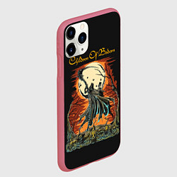 Чехол iPhone 11 Pro матовый Children of bodom, цвет: 3D-малиновый — фото 2