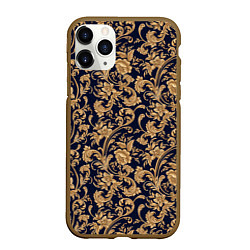 Чехол iPhone 11 Pro матовый Versace классические узоры