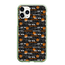 Чехол iPhone 11 Pro матовый BASKETBALL