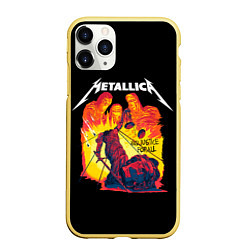 Чехол iPhone 11 Pro матовый Justice for all, цвет: 3D-желтый