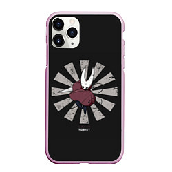 Чехол iPhone 11 Pro матовый Hornet, цвет: 3D-розовый
