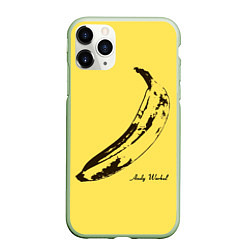 Чехол iPhone 11 Pro матовый Энди Уорхол - Банан