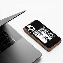 Чехол iPhone 11 Pro матовый Rengoku, цвет: 3D-коричневый — фото 2