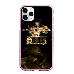 Чехол iPhone 11 Pro матовый Портгас Д Эйс One Piece, цвет: 3D-розовый