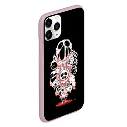 Чехол iPhone 11 Pro матовый В голове Айзека, цвет: 3D-розовый — фото 2