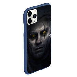 Чехол iPhone 11 Pro матовый THE WITCHER ГЕРАЛЬТ GERALT, цвет: 3D-тёмно-синий — фото 2