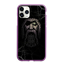 Чехол iPhone 11 Pro матовый Odin, цвет: 3D-фиолетовый