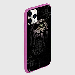 Чехол iPhone 11 Pro матовый Odin, цвет: 3D-фиолетовый — фото 2