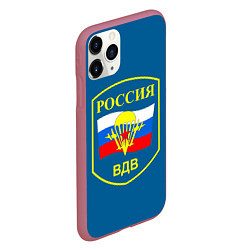 Чехол iPhone 11 Pro матовый ВДВ России, цвет: 3D-малиновый — фото 2