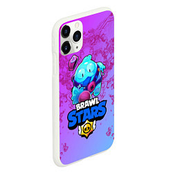 Чехол iPhone 11 Pro матовый BRAWL STARS SQUEAK: СКВИК, цвет: 3D-белый — фото 2