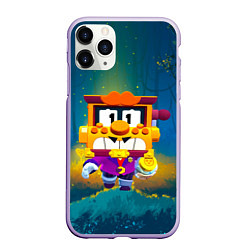 Чехол iPhone 11 Pro матовый Грифф Griff Brawl Stars, цвет: 3D-светло-сиреневый